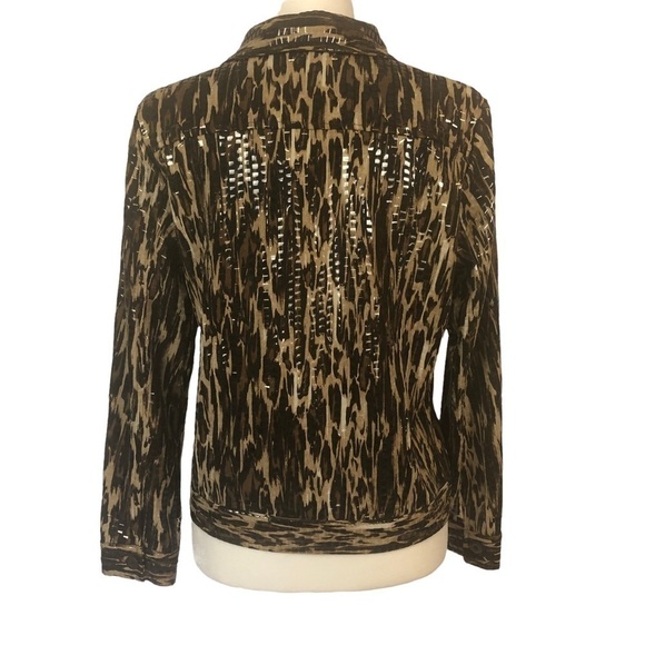 ELEMENTZ On Trend Petite Leopard Print Button Front… - Picture 6 of 9